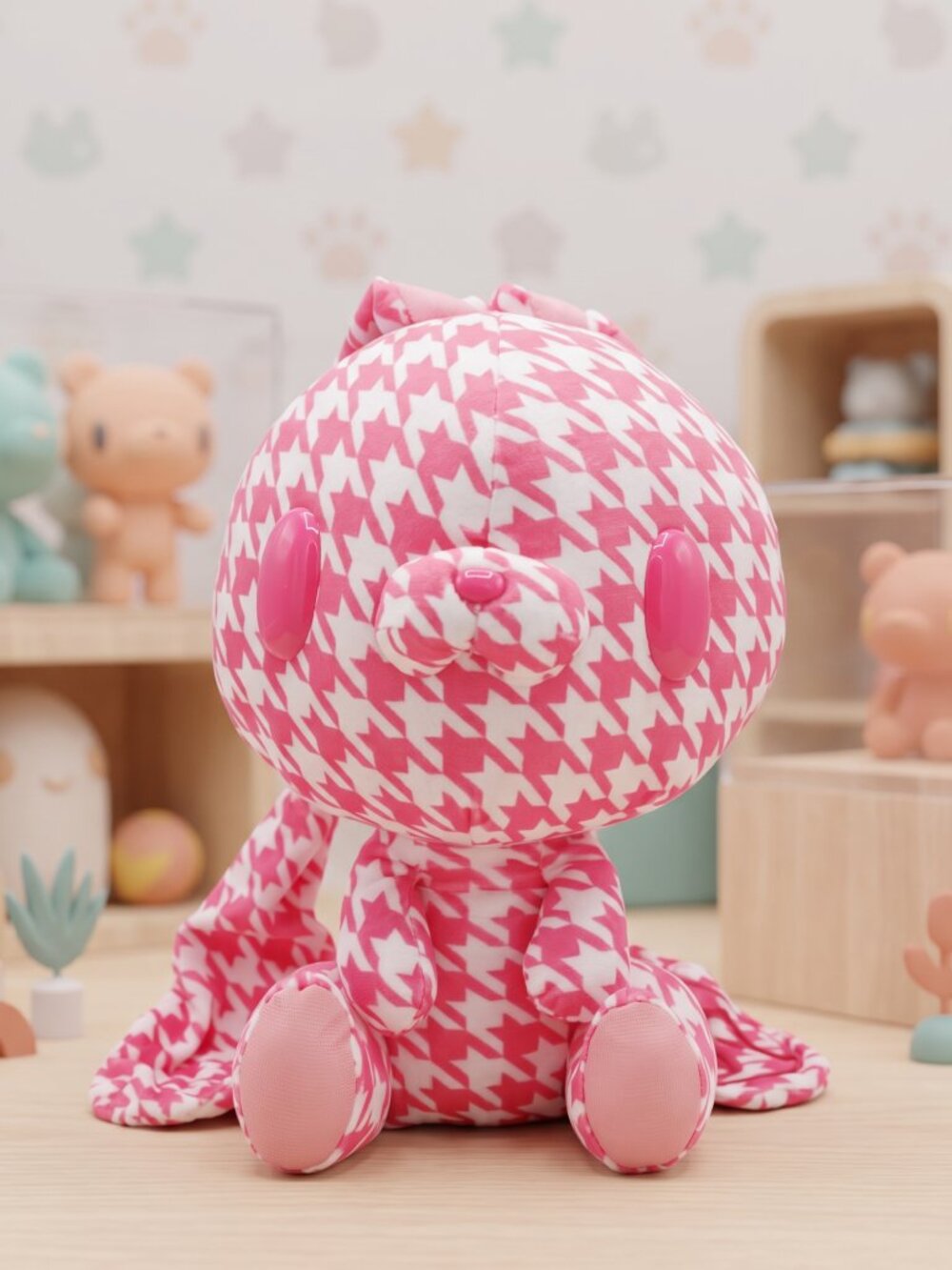 Chax GP All Purpose Rabbit Plushy Textillic Chidori (Pink)